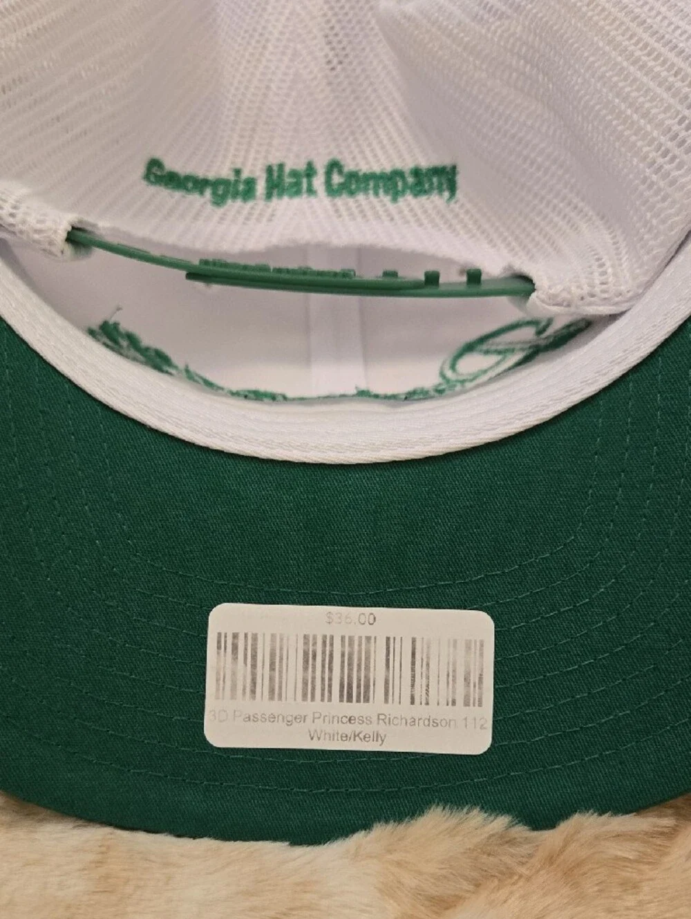 Passenger Princess Trucker Hat - White & Green by